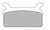 Drag Specialties Ds Brk Pad 86-99Flt/Ht Rr