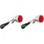 Custom Dynamics ProBEAM? Universal Turn Signals - Chrome/Red 20201740