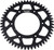 SUPERSPROX Rear Sprocket - Black - Honda - 51 Tooth - 2009' CRF230M