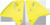 UFO Radiator Cover R, 01-11 Neon Yellow
