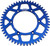 SUPERSPROX Rear Sprocket - Blue - Yamaha - 51 Tooth - 20' - 22' YZ 125 X