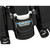 Custom Dynamics Tri-Radius License Plate Frame w Flushmount LEDs - Black