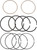 S&S Cycle Rings F/95" S&S 3 7/8"Std