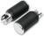 Drag Specialties Driver Pegs Rub W/Chr End