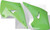 UFO Shroud Radiator KX Green