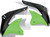 UFO Radiator Shroud-06'-08' Kawasaki-KX450 F-Black / Green