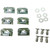 Cycle Performance Prod. Fastener Oval W/Clip Race