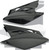 UFO Side Panels - '06-'08 Kawasaki KX 450F - Black