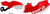 Ufo Handguards Vulcan Red