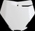 UFO Front Number Plate - '19-'22 KTM 450 SX-F - White