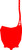 UFO Front Number Plate - '19-'25 Honda CRF110F - Red
