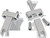 Drag Specialties Psngr Ftpeg Mnt 93-09 Flt