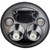 Custom Dynamics 7" TruBEAM? Headlamp - Black - Chieftain