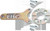 EBC Clutch Basket Holding Tool with Stepped Handle - Honda/Kawasaki