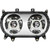 Custom Dynamics LED Headlight - Chrome - Road Glide