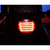 Custom Dynamics Taillight - with License Plate Illumination Window - Red 20101362