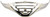 Show Chrome Accent Lower Cowl-Gl1500