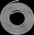 Drag Specialties 3/8"Stl Braid Line 3Ft