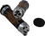Drag Specialties Chr Skull Grip W/Pln Eyes