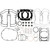 Cometic Gasket Kit Motor M8 9346327