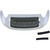 Custom Dynamics LED Front Fender Tip - White LED/Smoke Lens - Chrome