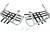DG Performance Alloy Nerf Bars - LT250 - Natural/Black