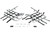 DG Performance Alloy Nerf Bars - KFX 700 - Natural/Black