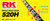 RK Chain RK M520H - Heavy-Duty Chain - 118 Links