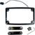Custom Dynamics Lighted License Plate Frame - Black