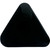 Custom Dynamics Fender 3-Hole Cover - Rear - Black