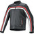 Alpinestars Dyno Leather Jacket - Black/Ruby Red/Ecru - Small