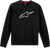 Alpinestars Ageless Crew Fleece - Black/Gray - Large