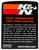 K&N Motorcycle Oil Filters knnKN-156