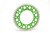 Renthal 04-23 Kawasaki KX 125/ 2-Stroke/ X/ XC/ KX450XCRear Twinring - Green 520-51P Teeth