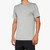 100% Mission Ath Tee- Heather Gray- SM