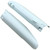 ACERBIS Fork Covers - Lower - White 4120140