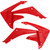Acerbis Radiator Shrouds - Red 5200771