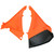 Acerbis Replacement Air Box Covers - KTM - 2012' 125/150/250 SX - Black / Orange