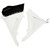 Acerbis Replacement Air Box Covers - KTM - 12' - 13' 350/500 EXC - F - White / Black