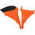 Acerbis Replacement Air Box Covers - KTM - 12' - 13' 250/350 XCF - W - Black / Orange