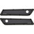 Arlen Ness Saddlebag Beveled Hinge Covers - Black