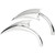 Arlen Ness Mirror Scoop Triangle Lf