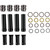Arlen Ness Pushrod Tube Covers 10G Titanium 9280112