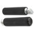 Peg Shft Knurled Blk