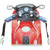 Canyon Dancer Bar Harness Wide Red
