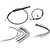 Burly Brand Cntrl Kit Fl 14 Tbar Blk