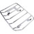 Cobra Detachable Solo Luggage Rack - Chrome
