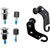 Cobra Detachable Solo Luggage Rack - Chrome