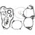 Cometic Gaskets Bottom End Honda 9344234