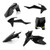 Cycra 5-Piece Replacement Kit KTM - Black